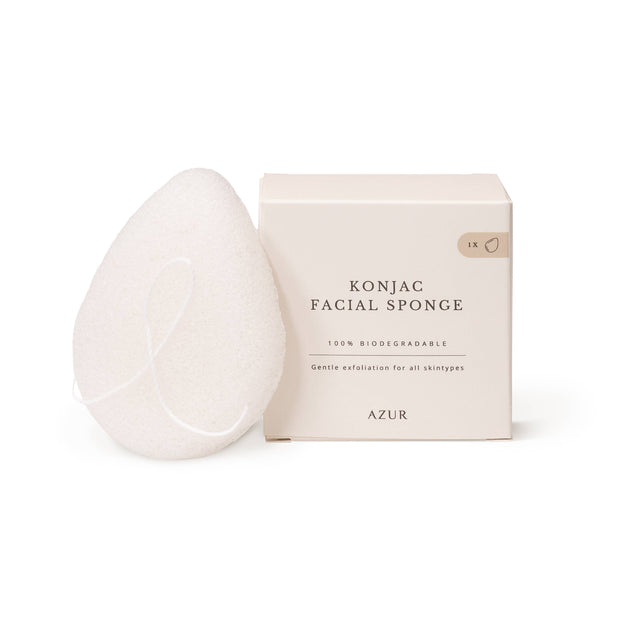 Konjac facial sponge |  Sustainable + Natural beauty tool