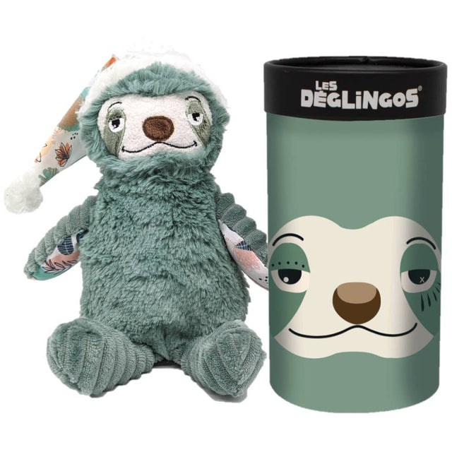 DEGLINGOS SMALL SIMPLY PLUSH + GIFT BOX CHILLOS THE SLOTH