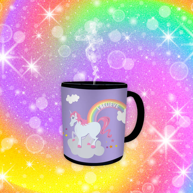 Mad Monkey - unicorn mug - with color change