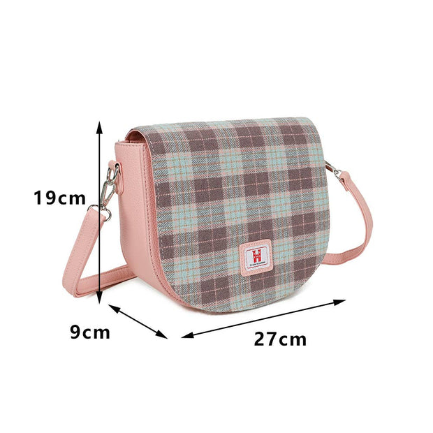 Strathurie Tweed Tartan Saddle Bag