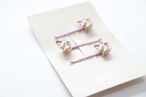 Premium Hair Clips for Kids - Unicorn Trio - Pink