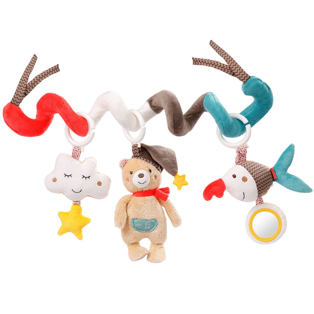 Bruno Activity Spiral - Fabric Spiral with Pendants