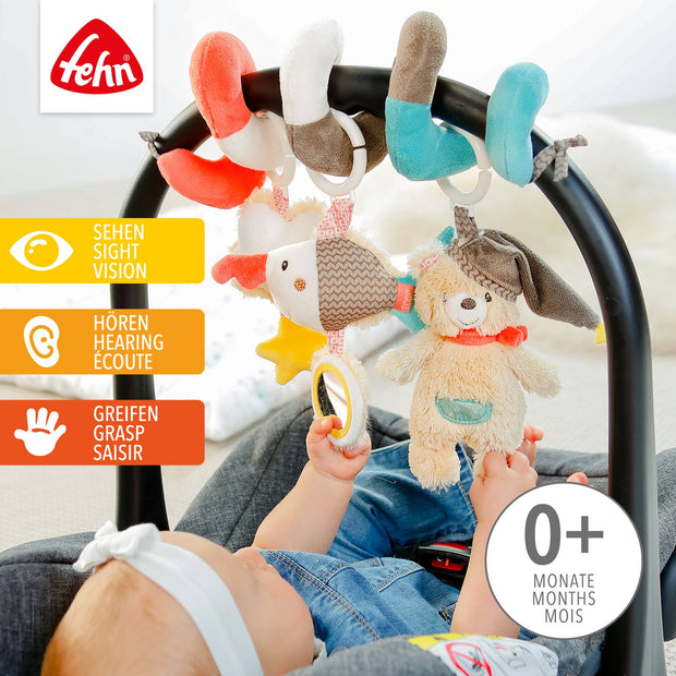 Bruno Activity Spiral - Fabric Spiral with Pendants