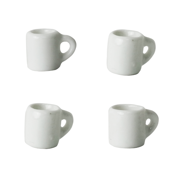 Kids DIY Dollhouse Miniatures - Cups (Scale 1:12)