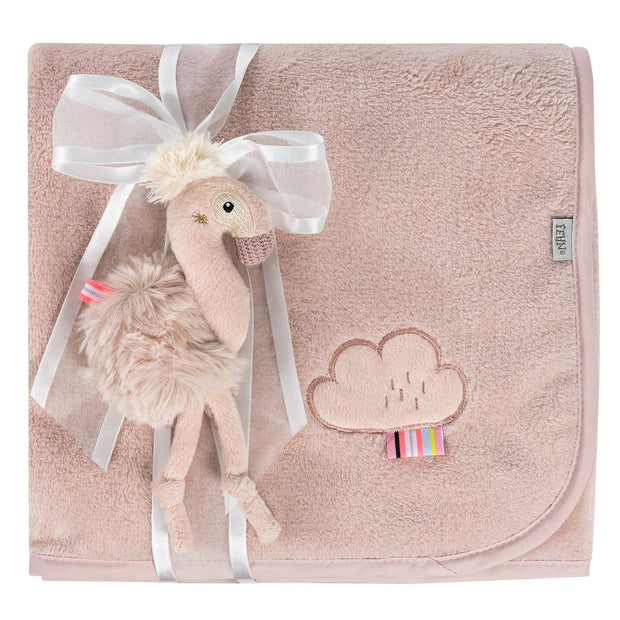 Cuddle Blanket Flamingo - Crawling Mat & Cover
