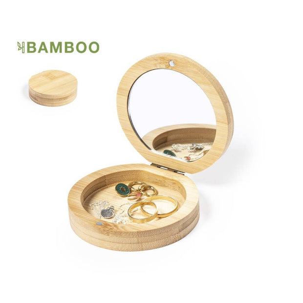 Small customizable wooden jewelry box