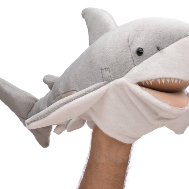 White Shark Hand Puppet - 50 cm