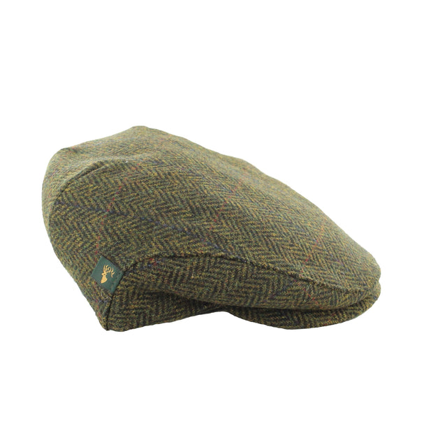 Men's 100% Tweed Trinity Cap 27 Green