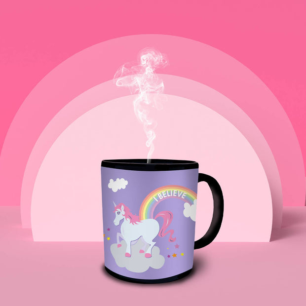 Mad Monkey - unicorn mug - with color change