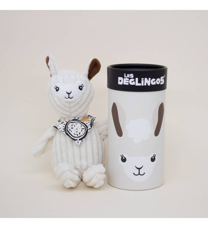 DEGLINGOS SMALL SIMPLY PLUSH + GIFT BOX MUCHACHOS THE LLAMA