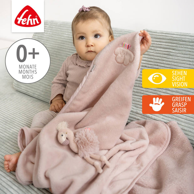 Cuddle Blanket Flamingo - Crawling Mat & Cover