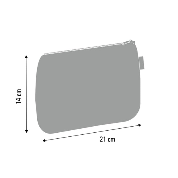 Joker Canvas Clutch Bag