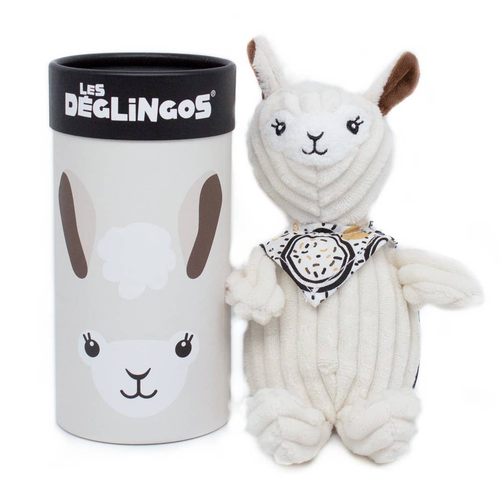 DEGLINGOS SMALL SIMPLY PLUSH + GIFT BOX MUCHACHOS THE LLAMA