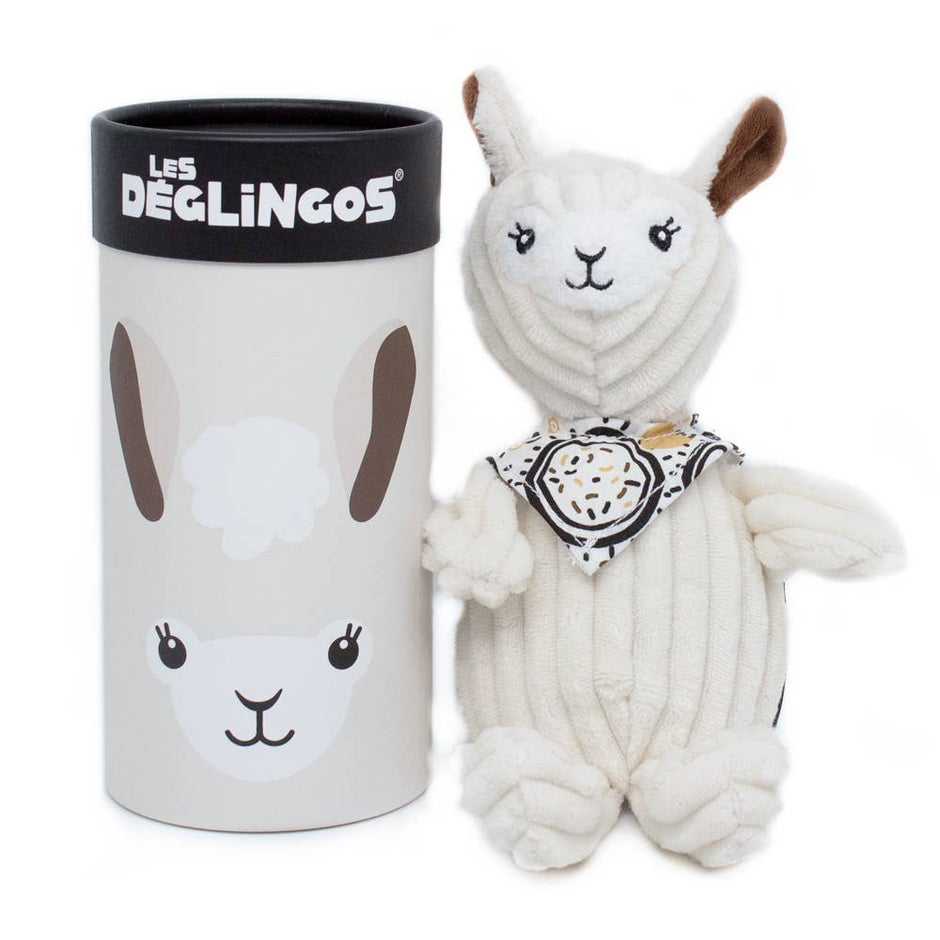 DEGLINGOS SMALL SIMPLY PLUSH + GIFT BOX MUCHACHOS THE LLAMA