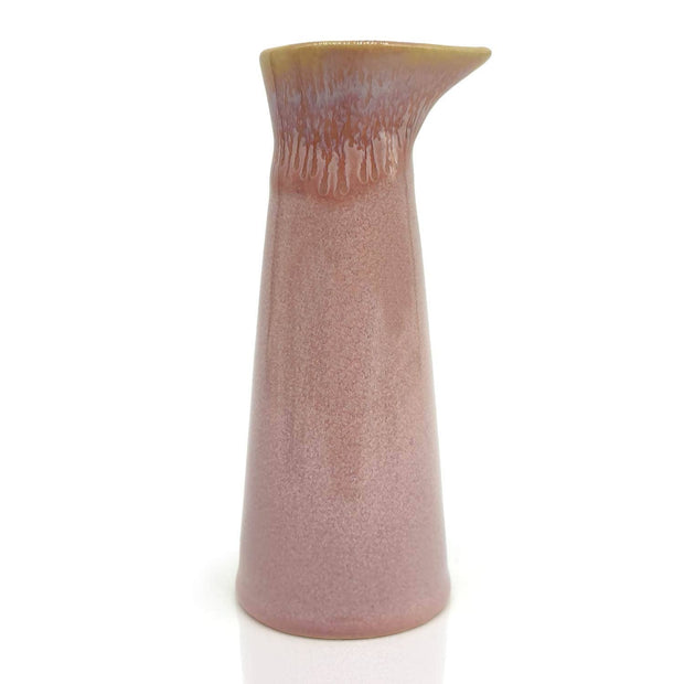 Stoneware milk jug "Heart" pink