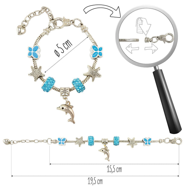 BRACELET: DOLPHIN: Metal