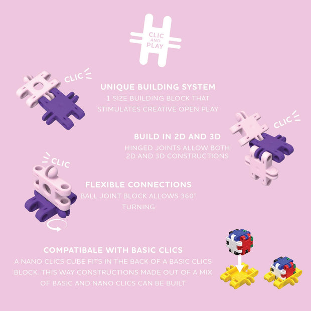 Nano Clics - Fantasy Builders - 250pcs